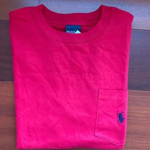NWT Ralph Lauren Red Shirt Sz 8/10